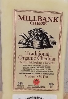 Cheese - Cheddar Medium (Millbank)